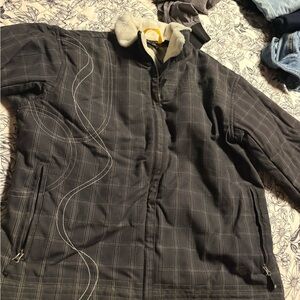 Mountain Hardwear Gray and Yellow Jacket